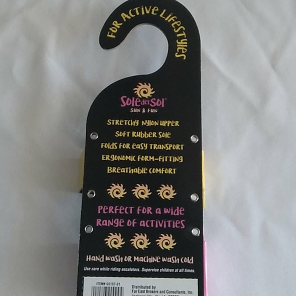 🖤Sole del Sol🖤 water shoes - Picture 3 of 4